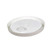 2 Gallon White HDPE Plastic Pail Cover, All Plastic Spout