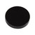 63mm 63-400 Black PP Smooth Top, Smooth Sides Cap with Plain Liner