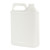 32 oz White HDPE Plastic F-Style Bottle w/ View Stripe, 28mm 28-410, 58 Gram