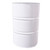 55 Gallon White Steel Tight Head Drum, Phenolic Lining, 2 & 3/4" Fittings, EPDM Gasket, UN Rated
