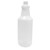 32 oz Natural HDPE Plastic Decanter Bottle, 28mm 28-410, 52 Gram, Flamed