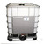 275 Gallon New Tote, Natural Bottle, 2" Cylinder Valve, Camlock Valve, EPDM Gaskets, New Bottle New Cage, Composite Pallet, 6" Top Cap w/ 2" Bung, UN Rated