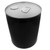 5 Gallon Black Steel Tight Head Pail, Rust Inhibited Lining, Rieke Prep w/ Dust Cap