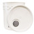 5 Gallon White HDPE Plastic Straight Side Pail, w/ Rieke White Cover
