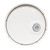 5 Gallon White HDPE Plastic Straight Side Pail, w/ Rieke White Cover