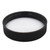 48mm, 48-400 Black PP Plastic Matte Top, Ribbed Side Cap w/ F217 Liner
