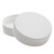 38mm 38-400 White Copolymer Plastic Matte Top, Ribbed Sides Cap, F217 Liner