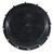 6" Black Tote Tank Cap, No Vent