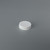 38-400 White PP Plastic Matte Top, Ribbed Sides Cap with Lift-N-Peel U5 LPE (Heat Seal For PE & PP)