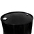 55 Gallon Black Steel Tight Head Drum, Rust Inhibited Lining, 2" & 3/4" Tri-Sure® Fitting, UN Rated