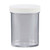 8 oz Clear PS Plastic Straight Side Jar, 70mm 70-400, Regular Wall