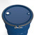 30 Gallon Blue Steel Open Head Drum, Buff Phenolic Lined, 2" & 3/4" Nylon Fitting, UN Rated
