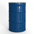 30 Gallon Blue Steel Open Head Drum, Buff Phenolic Lined, 2" & 3/4" Nylon Fitting, UN Rated