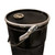 7 Gallon Black Steel Open-Head Pail, Buff Epoxy Lining, 6.5" Double Bead, Ring Seal Cover, 2" Drum Fit, EPDM Gasket, Lever Lock Ringer to Pail