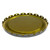 5 Gallon Gray Steel Lug Cover, Gold Phenolic Lining, 26 Gauge, No Fitting