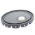 2.5-7 Gallon Gray Steel Pail Lug Cover, Rust Inhibited, 24 Gauge, w/ Stolz Fitting, Flow in Gasket, UN Rated