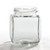 9 oz Flint Glass Oval Hex Jar, 63mm 63-2030, 12x1