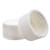 38mm, 38-438 White PP Plastic Cap, F217 Liner