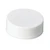 28mm 28-400 White PP Plastic Smooth Top, Smooth Sides Cap with F217 Liner