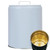 5 Gallon Gray Steel Tight Head Pail, Phenolic Lined, 2 1/8" Screw Cap and Spout,  UN Rated