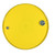 55 Gallon Black Steel Tight Head Drum, Unlined, Yellow Cover, 2" & 3/4" Fittings, UN Rated