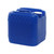 3.5 Gallon Blue HDPE Plastic Tight Head Pail, 70 mm & Closed Vent, TE 6 TPI, UN Rated