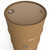65 Gallon John Deere Brown Steel Tight Head Drum, Unlined, Poly Irradiated Gasket, 2" & 3/4" Fitting, 2" Side Fitting