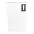 10 Liter White HDPE Plastic F-Style Bottle, 63mm Rieke Tamper Evident ABO, 2 x 1 White Reshipper w/ Divider & Hand Holes