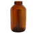 32 oz (950 CC) Amber Glass Wide Mouth Jar, 53mm 53-400
