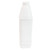 32 oz White HDPE Plastic F-Style Bottle 28mm 28-400, 77 Gram