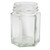 55 ml Flint Glass Hex Jar, 43 mm 43-2010, Twist Thread