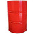 55 Gallon Shell Red Tight Head Steel Drum, w/ Yellow Cover, Unlined, Tri-Sure® Fitting, UN Rated