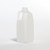 64 oz Natural HDPE Plastic Dairy Bottle, 38mm, Snap Cap, 43 Gram