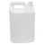 128 oz Natural HDPE Plastic F-Style Bottle, 38mm 38-400, 145 Gram