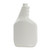 33 oz White HDPE Plastic Trigger Spray Bottle, 28mm 28-410, 55 Gram