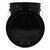 5.3 Black Steel Open Head Pail, Single Bead, Rust Inhibited Lining w/ Rust Inhibited Lug Cover, EPDM Gasket, UN Rated