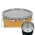 2.5-7 Gallon Gray Steel Lug Pail Cover, Rust Inhibited, 26 Gauge