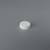 33mm 33-400 White PP Plastic Matte Top, Ribbed Sides Cap with SG75 Plain Liner (Heat Seal For PE)