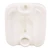 7 Gallon Natural HDPE Plastic Tight Head Pail, 70 mm Neck, TE, 6TPI, Integrated Handle, Open Vent Stem