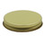 58mm 58-400 Gold/Gold Metal Screw Cap w/ Plastisol Liner, No Button