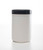 76 oz White HDPE Plastic Triple Thread Canister, 120 mm, 75 Gram