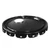 2.5-7-Gallon Black Clear Phenolic Steel Lug Cover (Hi-Perform), Rieke Fitting