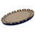 2.5-7 Gallon International Blue Steel Pail Lug Cover, Buff Epoxy Phenolic Lined, 24 Gauge, No Fitting, Flow in Gasket, UN Rated