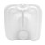20 Liter Natural HDPE Plastic Rectangle Tight Head Pail, 6TPI 70mm, Integrated Handle, Dust Cap, UN Rated