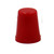 20mm 20-410 Natural LDPE Plastic Yorker Cap w/ .030" Orifice w/ Red Tip