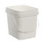 4.25 Gallon White HDPE Plastic EZ Stor Pail