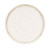 1 Gallon White HDPE Plastic Tamper Evident Pail Cover, Slotted, EPDM Gasket, 74 mil