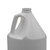 128 oz White HDPE Industrial Round, 38mm 38-400, 4X1, 130 Gram, Kraft Box, UN Rated