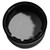 28mm 28-350 Black PP Plastic Cap, F217 Liner, Tamper Evident