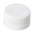 24mm 24-400 White PP Plastic Child Resistant Cap, Pulp Printed Heat Seal for PET Liner, Push Down & Turn
